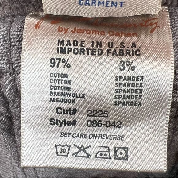 COH Cord Jeans #86 The Sienna Jeans Low Waist Straight Leg in Dark Brown Size 27 - Picture 9 of 9